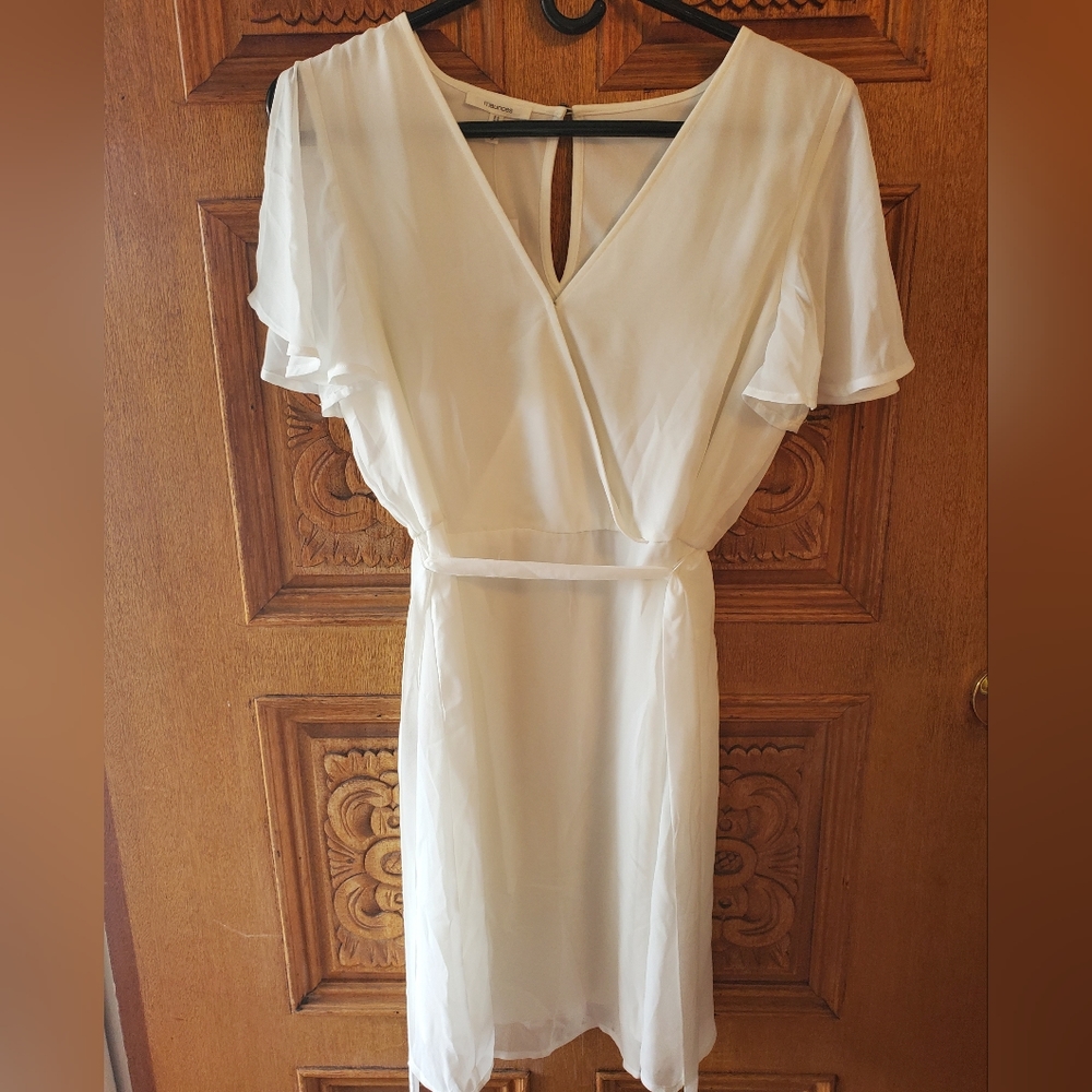 White Maurices dress. Size small